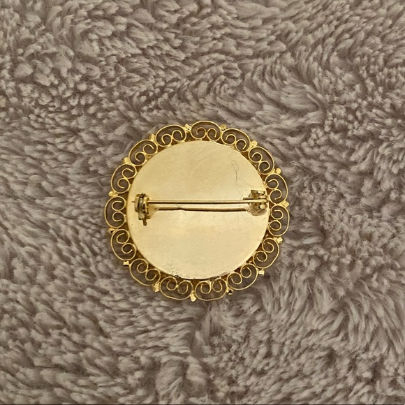 Mosaic Tile Pin from Italy - Picture 3 of 7